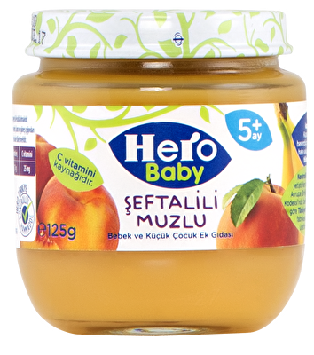 Ülker Hero Baby Şeftali & Muzlu 125 g