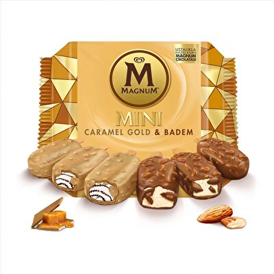Algida Magnum Mini Badem Gold 345 ml