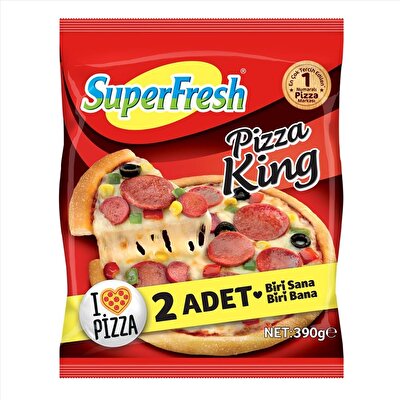Superfresh Pizza King 2'li 390 g