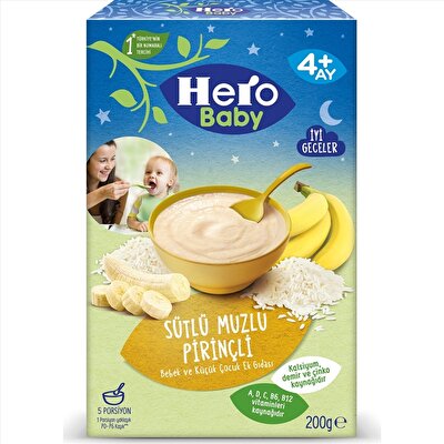 Ülker Hero Baby Sütlü Muzlu Pirinçli 120 g