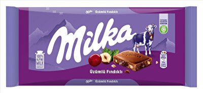 Milka Üzümlü Fındıklı Çikolata 80 g