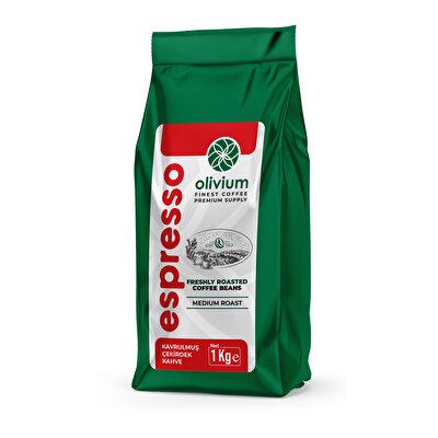 Olivium Espresso Çekirdek Kahve 1 kg