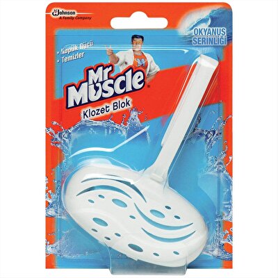 Mr.Muscle Klozet Blok Okyanus Serinliği 40 g