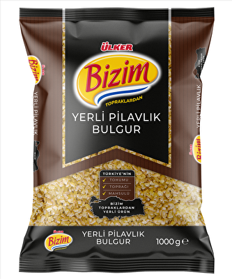 Ülker Bizim Yerli Pilavlık Bulgur 1 kg