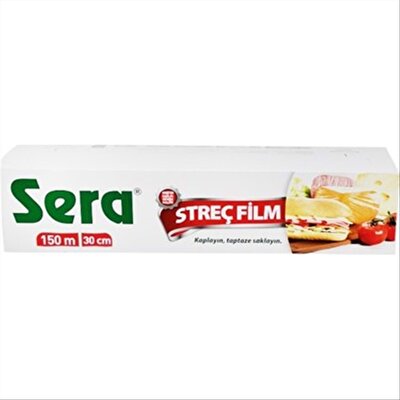 Sera Streç Film 150mx30cmx8mıcron