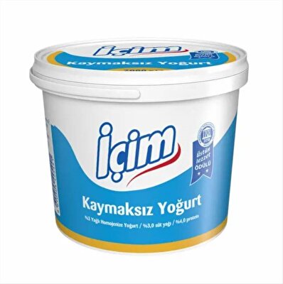 İçim Doğal Yoğurt 2 kg