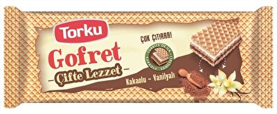 Torku Kakao-Sade Kremalı Gofret 142 g 19'lu