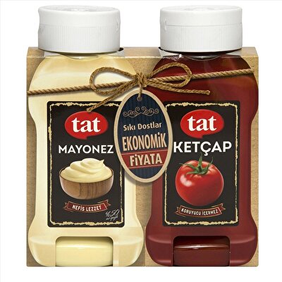 Tat 2'li Ekonomik Ketçap+Mayonez 390+345 g