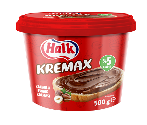Halk | Kremax Kakaolu Fındık Kreması 500 g | Bizim Toptan Market