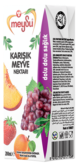 resm Meysu Karışık Meyve Nektarı 200 ml 27'li