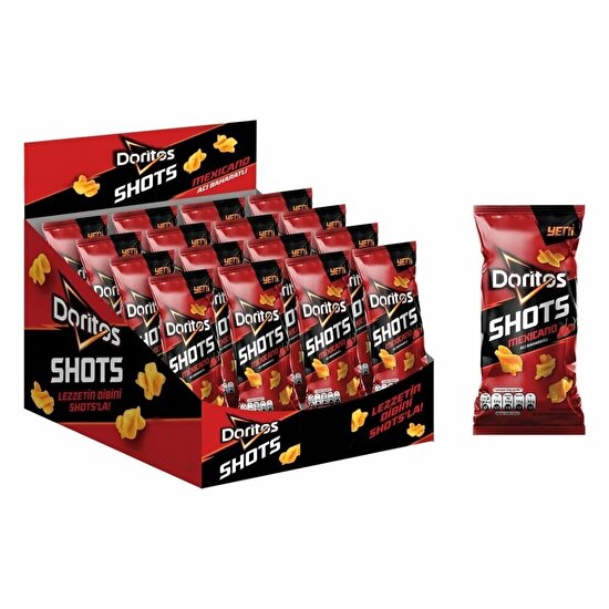 resm Doritos Shots Mexicano Acı Baharatlı 26 g 18'li