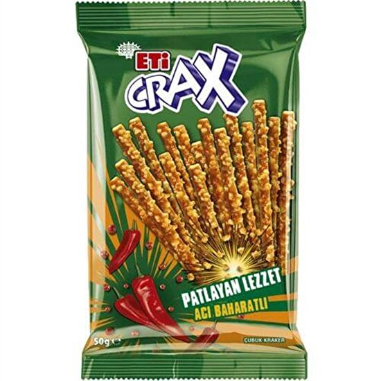 resm Eti Crax Patlayan Lezzet Acı Baharatlı 50 g 18'li