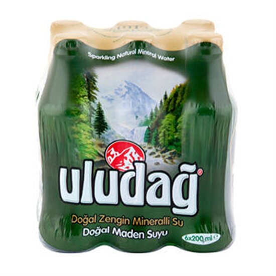 resm Uludağ Sade Maden Suyu 200 ml 6'lı