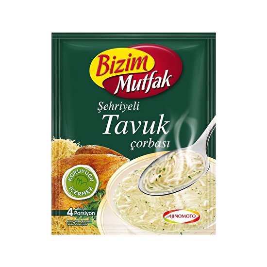 resm Bizim Mutfak Şehriyeli Tavuk Çorbası 51 g
