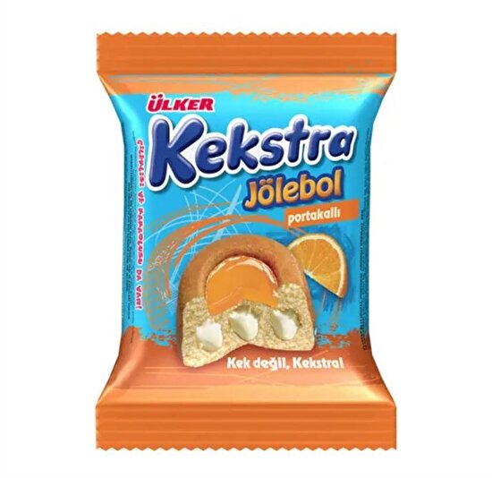 resm Ülker Kekstra Jölebol Portakall Kek 40 g 24'lü