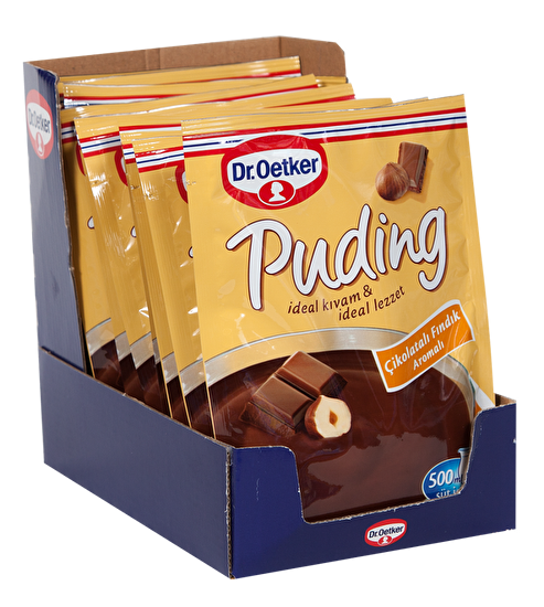 resm Dr.Oetker Çikolatalı Fındıklı Puding 102 g
