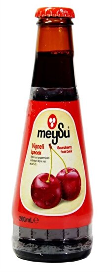 resm Meysu Vişne Meyveli İçecek Cam 200 ml 12'li