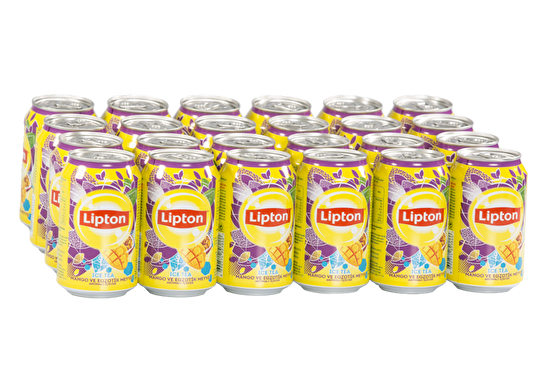 resm Lipton Ice Tea Mango Aromalı 330 ml 24'lü