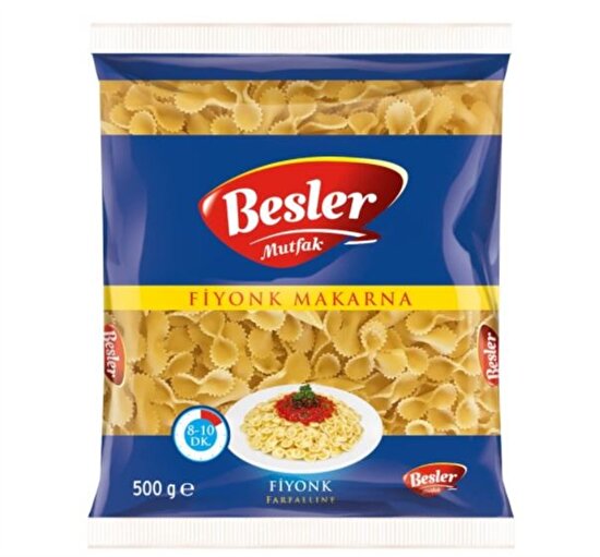 resm Besler Mutfak Makarna Fiyonk 500 g