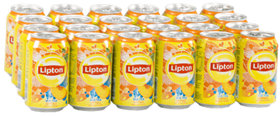 resm Lipton Ice Tea Şeftali Aromalı 330 ml 24'lü