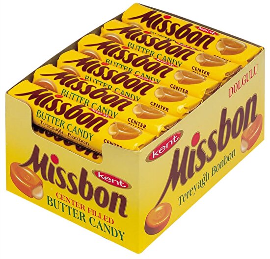 resm Kent Missbon Tereyağlı Şeker 43 g 24'lü
