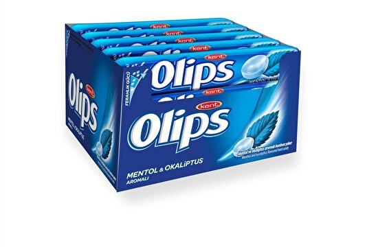 resm Kent Olips Stick Mentollü Şeker 28 g 24'lü