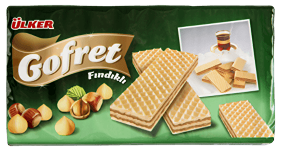 resm Ülker Fındık Kremalı Gofret 220 g 10'lu