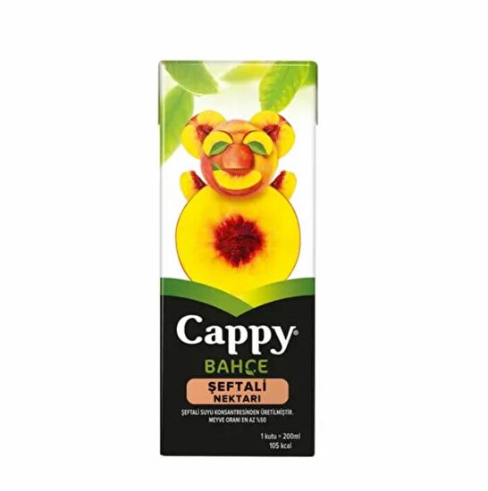 resm Cappy Şeftali Meyve Nektarı 200 ml 27'li