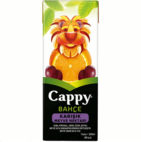 resm Cappy Karışık Meyve Nektarı 200 ml 27'li