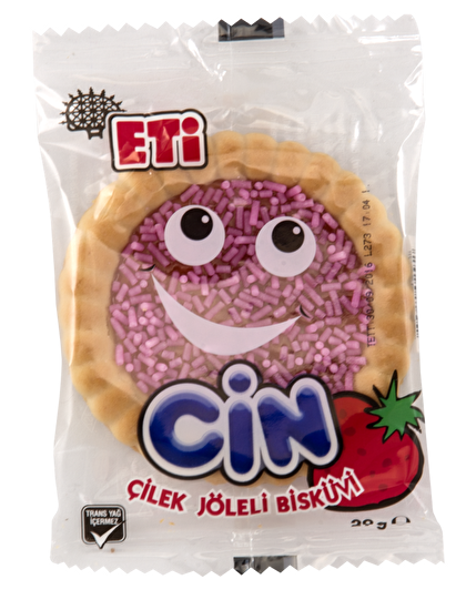 resm Eti Cin Tekli Çilekli 25 g 36'lı