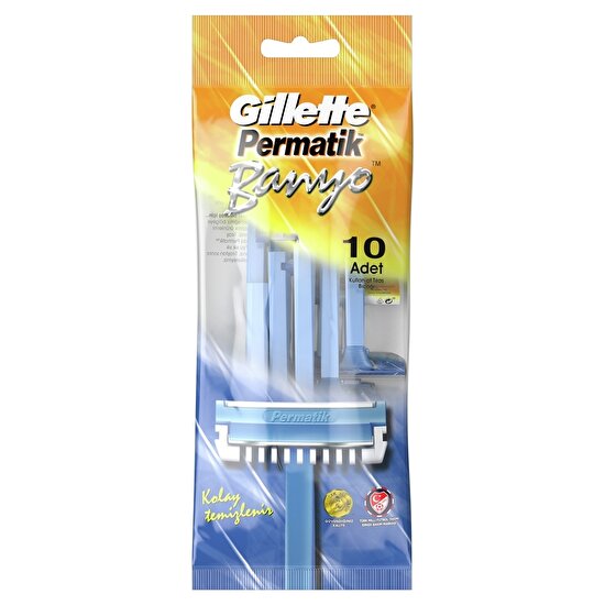 resm Gillette Permatik Banyo Poşet 10'lu