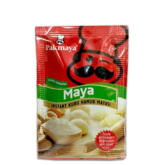 resm Pakmaya Instant Kuru Hamur Mayası 3x10 g