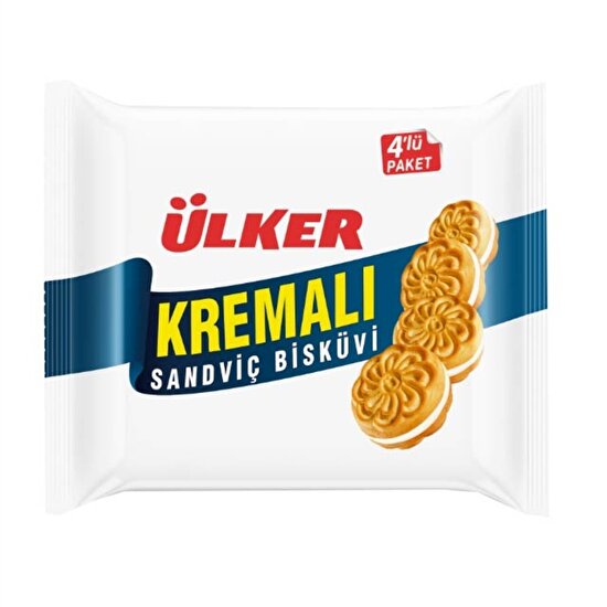 resm Ülker Kremalı Sandviç Bisküvi 4x61 g