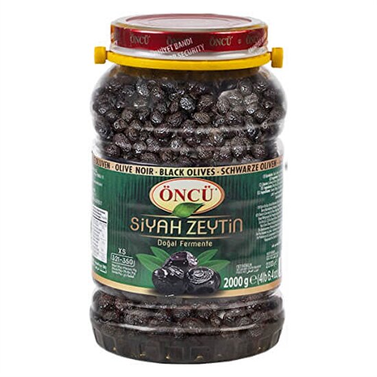 resm Öncü Yağlı Siyah Zeytin Pet (XS) 321-350 2 kg