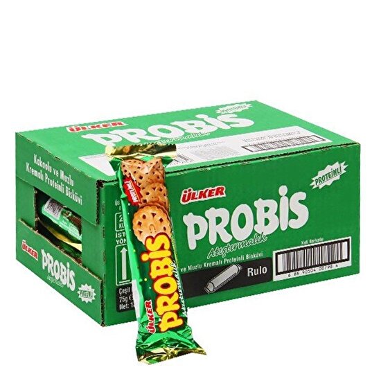 resm Ülker Probis Sandviç Bisküvi 75 g 18'li