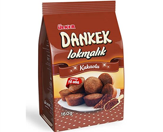 resm Ülker Dankek Lokmalık Kakaolu 160 g