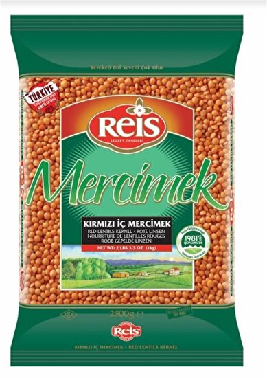 resm Reis Kırmızı Mercimek 2,5 kg