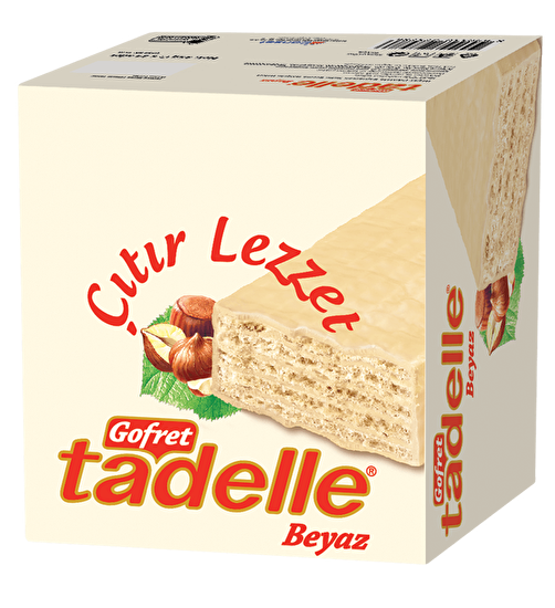 resm Tadelle Gofret Beyaz 35 g 24'lü