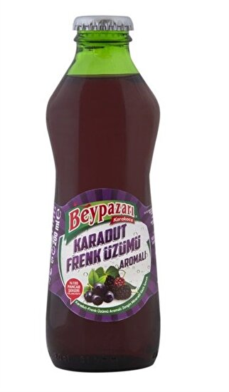 resm Beypazarı Karadut Frenk Aromalı Maden Suyu 200 ml 6'lı