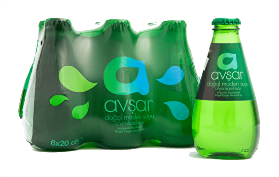 resm Avşar Sade Maden Suyu 200 ml 6'lı