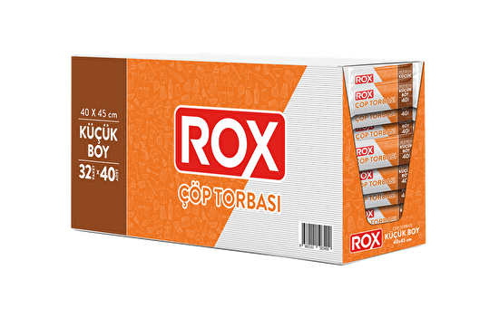 resm Rox Çöp Torbası Küçük Boy 40x45 cm 40'lı