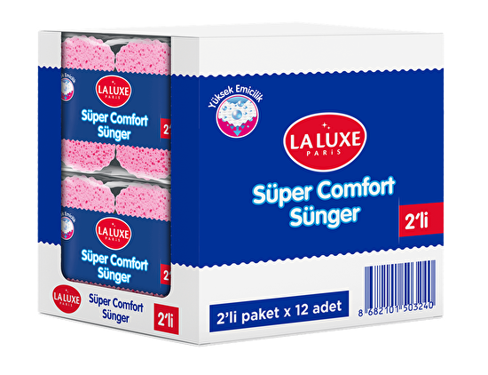 resm La Luxe Paris Comfort Orta Sünger 2'li