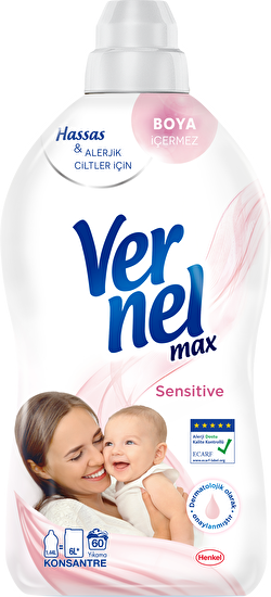 resm Vernel Max Sensitive Yumuşatıcı Konsantre 1,44 L