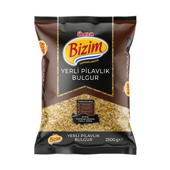 resm Ülker Bizim Yerli Pilavlık Bulgur 2,5 kg