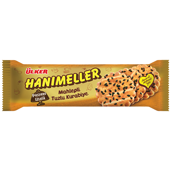 Ülker Hanımeller Mahlepli Tuzlu Kurabiye 81 g 18'li