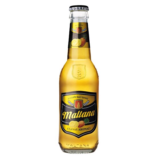 resm Maltana Ananas Aromalı Malt İçecek 250 ml 12'li