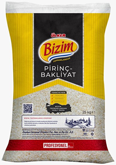 resm Ülker Bizim Yerli Baldo Pirinç 25 kg