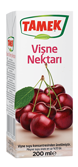 resm Tamek Meyvelim Vişneli İçecek 200 ml 27'li