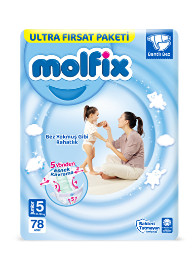 resm Molfix Ultra Fırsat Junior 78'li