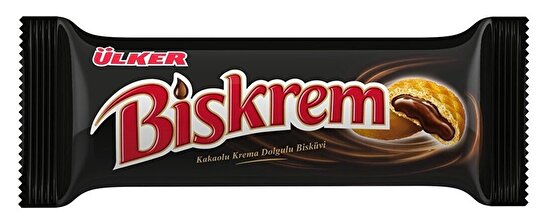 resm Ülker Biskrem Kakaolu Bisküvi 100 g 18'li